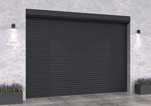 Рулонные ворота для гаража Алютех Trend с алюминиевым профилем PD/77 и высокой защитой от взлома с доставкой в Симферополе 